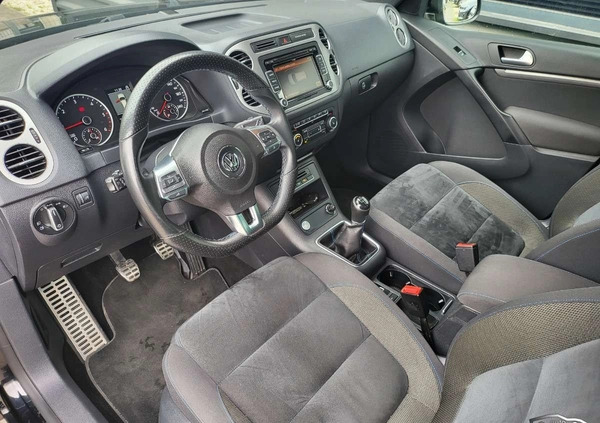 Volkswagen Tiguan cena 63900 przebieg: 143891, rok produkcji 2014 z Oborniki małe 562